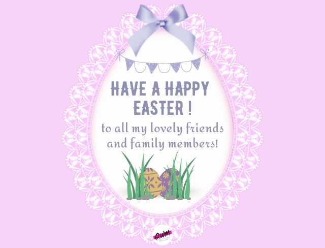 Easter Wishes for Friends and Family 2024