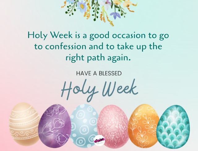 holy week 2024 blessing 