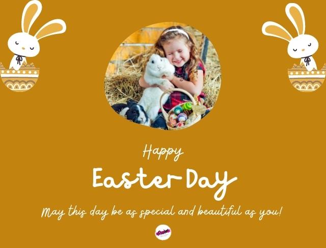 Easter Bunny Image with messages