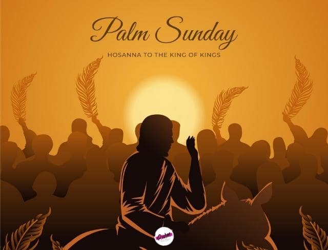 palm sunday 2024 messages