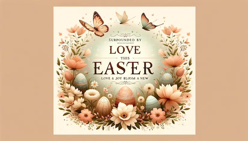 50+ Easter Love Messages | Happy Easter My Love Wishes 2024